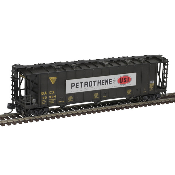 Atlas Model 50006332 N Scale Petrothene UCI 3500 Dry-Flo Covered Hopper #50324