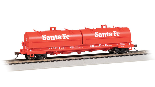 Bachmann Trains 71405 HO Scale Santa Fe 55' Steel Coil Car with Load #91921