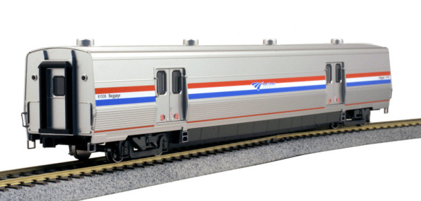 Kato 35-6213 HO Scale Amtrak Viewliner II Baggage Phase III Heritage #61024