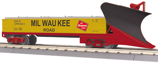 MTH Electric 30-79678 O Milwaukee Road RailKing Heavy Duty Snowplow #900224