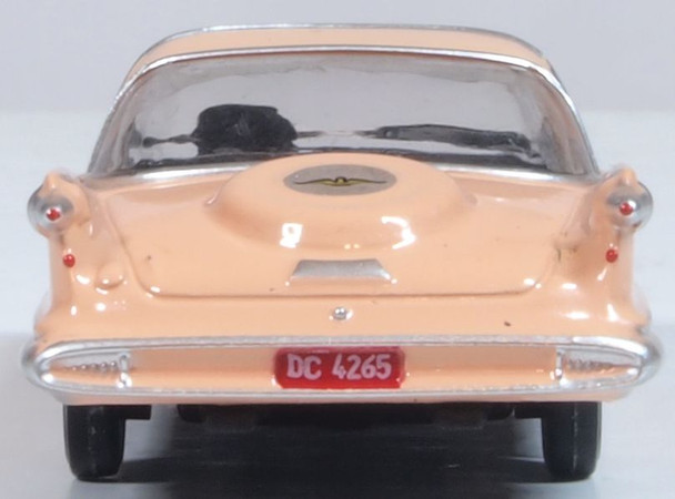 Oxford Diecast 87IC59001 HO 1959 Imperial Crown 2 Door Hardtop Persian Pink