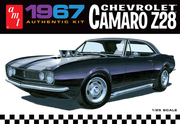 AMT 1309 1:25 Scale 1967 Chevy Camaro Z28 Model Kit