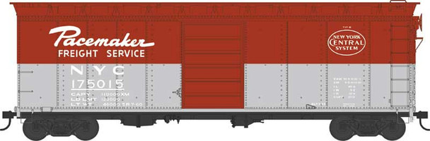 Bowser 43164 HO Scale New York Central Pacemaker 40' Boxcar #175025