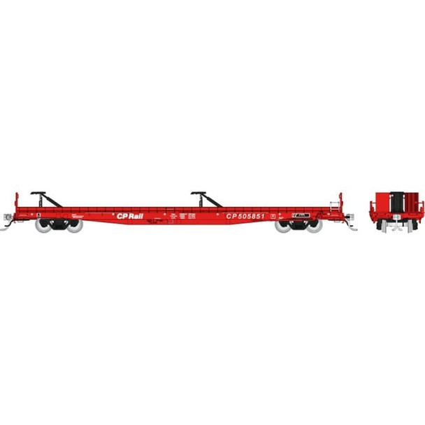 Rapido 151003A HO Scale CP Rail Marine Industries Piggyback Flatcar Single Car 1 Rapido 151003A HO Scale CP Rail Marine Industries Piggyback Flatcar Single Car 1