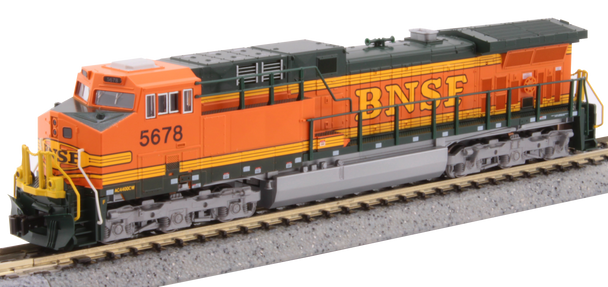 Kato 176-7115 N Scale BNSF AC4400CW Diesel Locomotive #5678