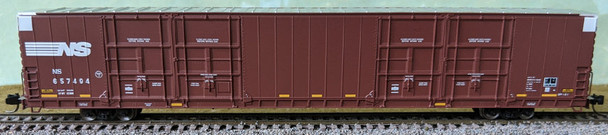 Bluford Shops 87241 N Scale Norfolk Southern 86' Quad Door Boxcar #657494