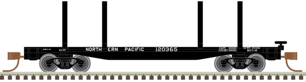 Atlas 50006292 N Northern Pacific 45 Logging Flat Car 120549