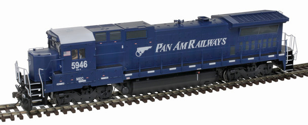 Atlas 10004323 HO Scale Pan Am GE DASH 8-40B Diesel Locomotive 5946 (DCC/Sound)
