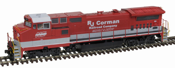 Atlas 10004339 HO RJ Corman GE DASH 8-32/39/40B 573 (DCC/Sound)