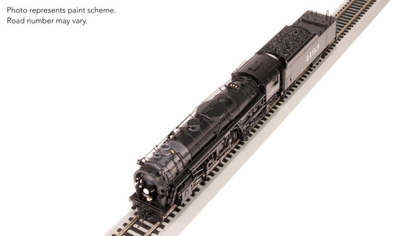Broadway Limited 7848 HO Scale ATSF 2-8-4 Berkshire, T1A 4196 (DC) Stealth