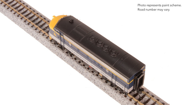 Broadway Limited 9203 N Scale F3 A-Unit C&O #8016 DCC Sound Paragon4 Diesel New