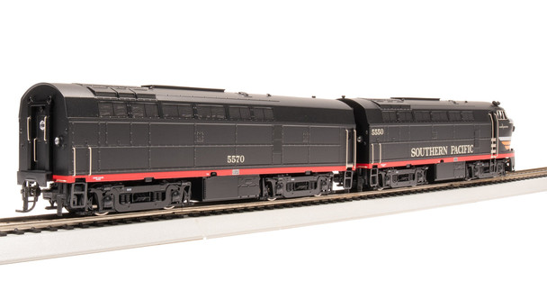 Broadway Limited 7708 HO Southern Pacific RF-16 Sharknose A/B 5550/5570 DCC/Snd