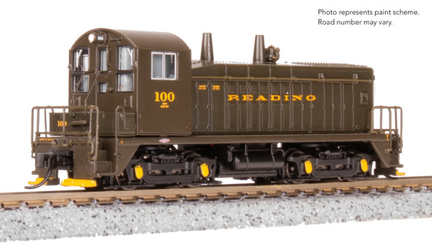 Broadway Limited  9310 N Scale Reading EMD NW2 Switcher #100 (DCC/Sound)