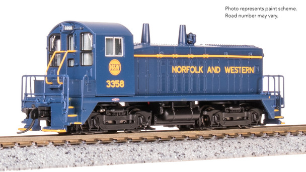 Broadway Limited  9382 N Scale Norfolk & Western EMD SW7 Switcher 3358 Analog DC
