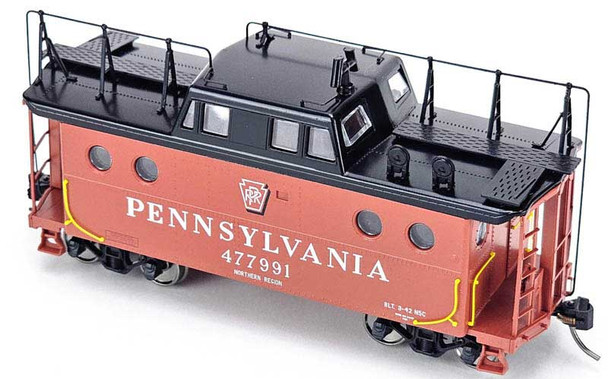 Bowser 43397 HO Scale Pennsylvania Railroad N5 Caboose 477995 NIB