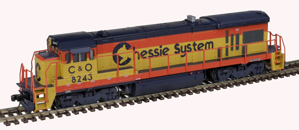 Atlas 40005466 N Scale Chessie System GE B30-7 Locomotive 8238 Gold (DCC/Sound)