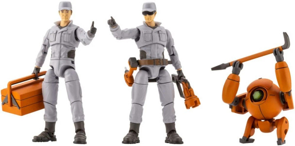 Kotobukiya HG104 1:24 Scale Hexa Gear Governor Engineer Set Type: A 74mm New Kit