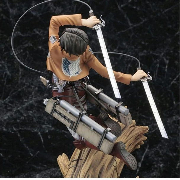 Kotobukiya PV150 1:8 ARTFX J Attack on Titan Levi Renewal Package Ver. Figure Kotobukiya PV150 1:8 ARTFX J Attack on Titan Levi Renewal Package Ver. Figure