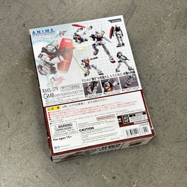 Bandai 66770 Mobile Suit Zeta RMS-179 GM II (Earth Federation version) Figure