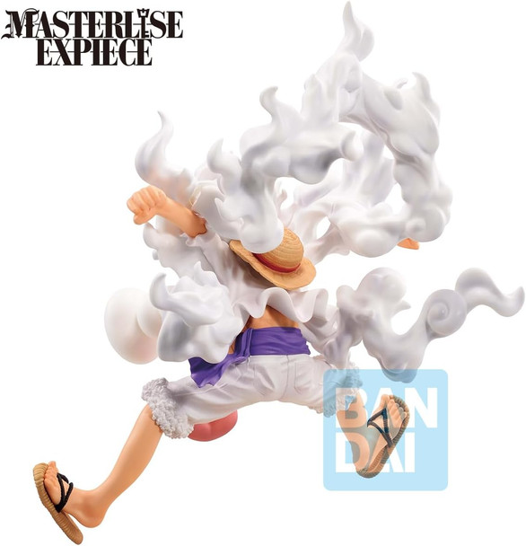 Bandai 67029 1:8 One Piece Monkey D. Luffy Gear 5 Masterlise Ichibansho Figure