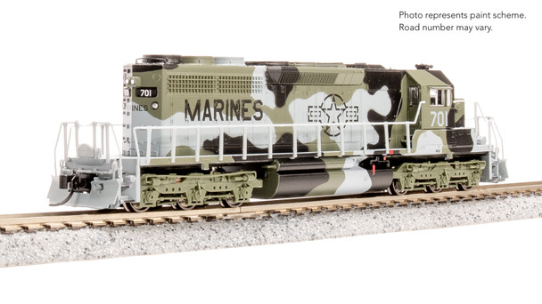 Broadway Limited  9495 N USMC EMD SD40-2 Diesel Locomotive 701 (Analog DC)