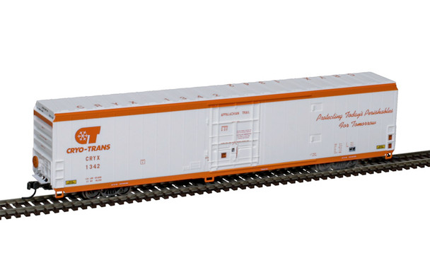 Atlas 50005962 N Scale CYRO-TRANS (BLUE RIDGE MTNS) Cryogenic Reefer 1341