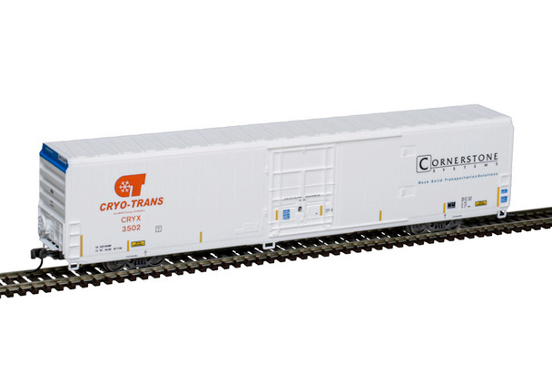 Atlas 50005970 N Scale CYRO-TRANS (Cornerstone) Cryogenic Reefer 3457