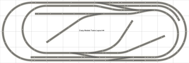 Bachmann E-Z Track Train Layout #044D Train Set HO Scale 5' X 12' DCC Switches