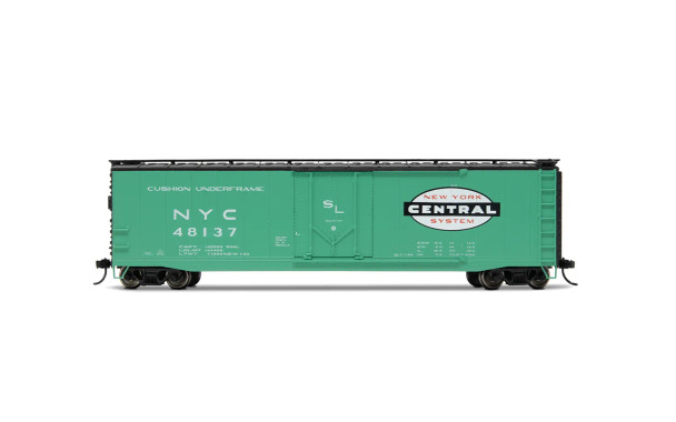 Rivarossi 6635D HO NYC 50-Foot Plug-Door Boxcar with Roof Walkway #48137