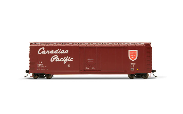 Rivarossi 6636A HO CP 50-Foot Plug-Door Boxcar Newsprint Service Only #80901