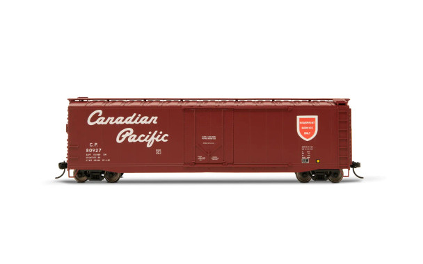 Rivarossi 6636D HO CP 50-Foot Plug-Door Boxcar Newsprint Service Only #80927