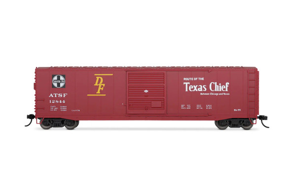 Rivarossi 6662C HO ATSF Sliding Door Boxcar Texas Chief #12844