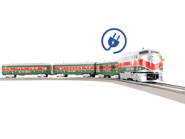 Lionel 2423060 O Scale Sleigh Bell Limited LionChief Passenger Set LionChief BT