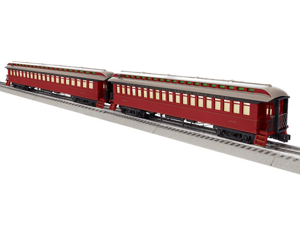 Lionel 2427350 O Scale New York Central Wood Coach 2-Pack