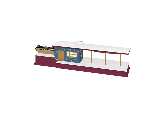 Lionel 2429100 O Scale Lionelville Polar Operating Freight Terminal