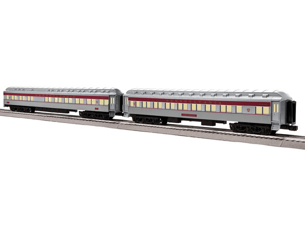 Lionel 2527390 O Scale Pennsylvania Railroad Shadowline Passenger 2-Pack