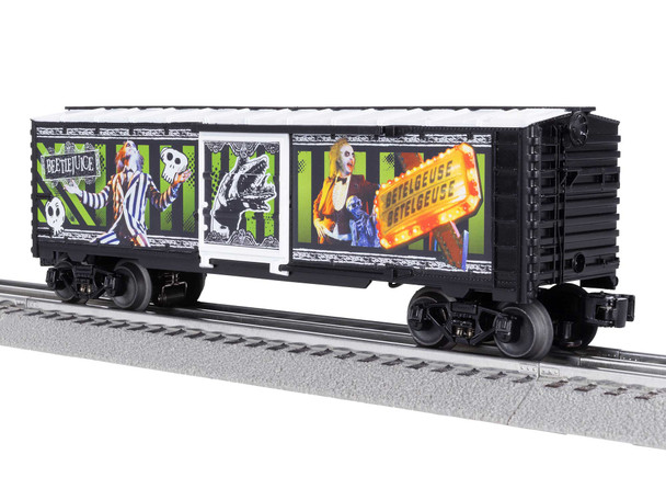Lionel 2528010 O Scale Beetlejuice Lighted Boxcar