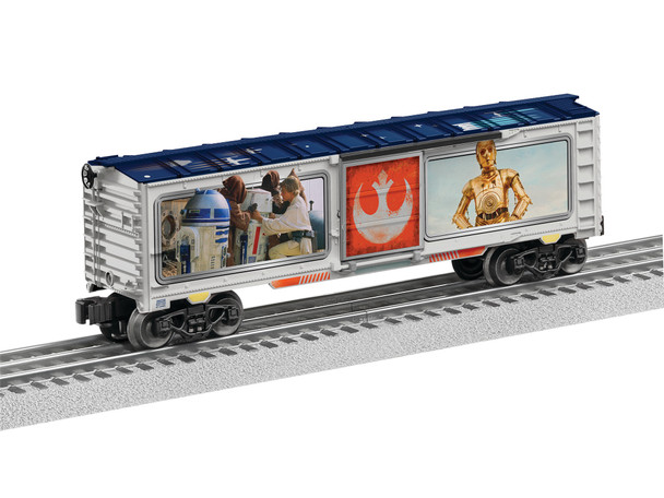 Lionel 2528230 O Scale Star Wars R2-D2 & C-3PO Boxcar