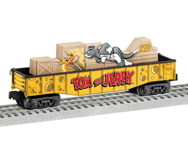 Lionel 2528520 O Scale Tom & Jerry Chasing Gondola