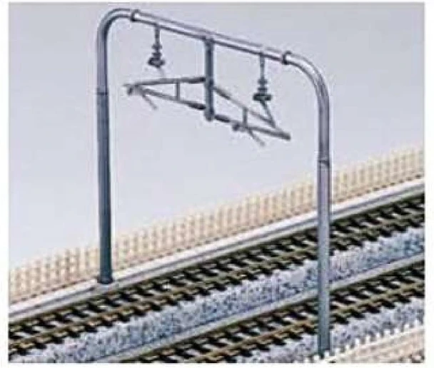Kato 23-057-1 N Scale Double Track Catenary Pole Set