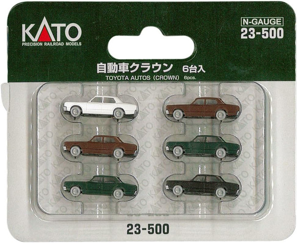 Kato 23500 N Scale Toyota Automobile Set (6-Pack)
