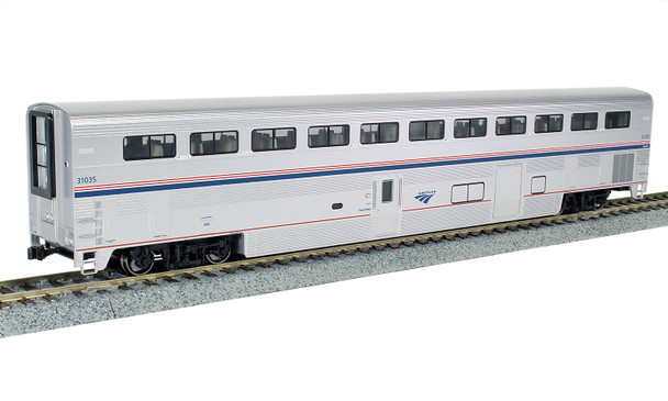 Kato 35-6095 HO Scale Amtrak Superliner I Coach-Baggage Phase VI #31031