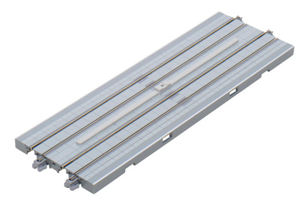 Kato 40-014 N Scale UniTram Straight Road 186mm (7-5/16") 2-Pack