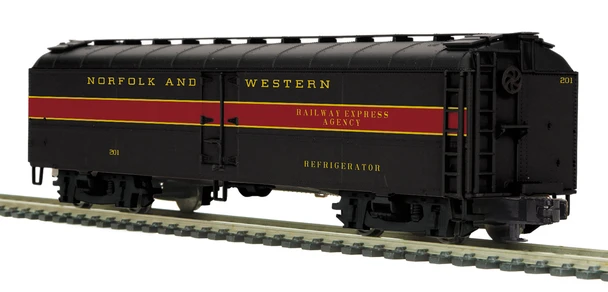 MTH O Scale Premier R50B Norfolk & Western #201 Reefer New