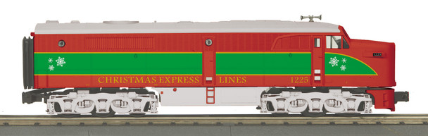 MTH O Gauge RailKing Alco PA A Christmas #1225 PS3 Diesel Locomotive New