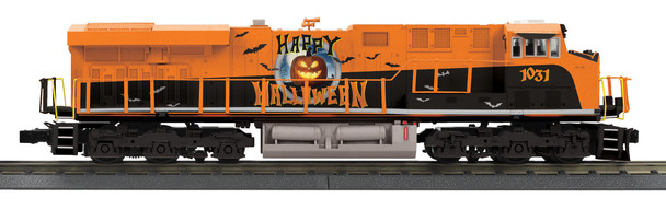 MTH O Gauge RailKing ES44AC Halloween #1031 PS3 Diesel Locomotive New