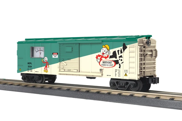 MTH O Gauge RailKing North East Power & Light #2024 Boxcar New