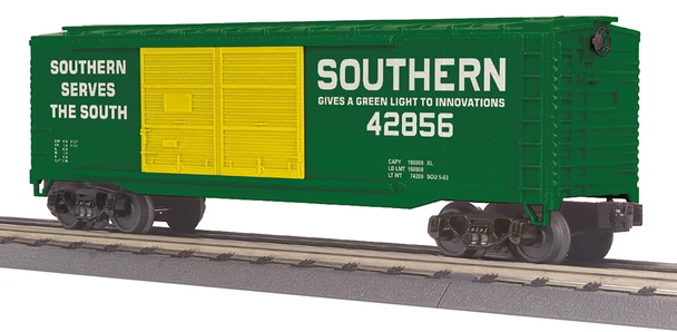 MTH O Gauge RailKing Southern #42856 Boxcar New