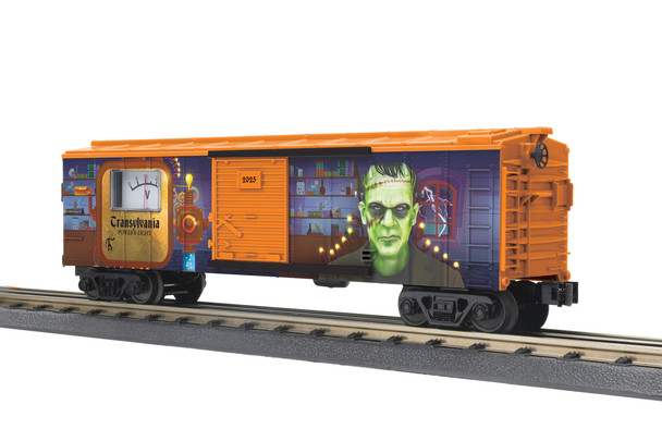MTH O Gauge RailKing Transylvania Power & Light #2025 Boxcar New