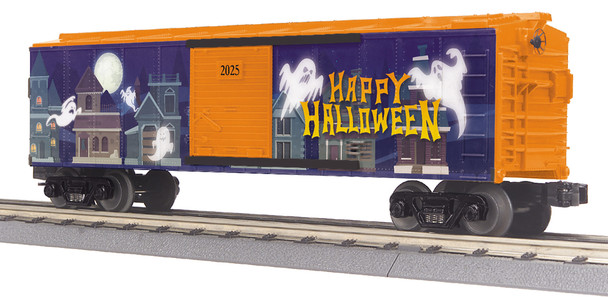 MTH O Gauge RailKing Halloween #2025 Boxcar New
